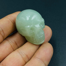 Statua testa scheletro