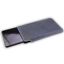 caseroxx Business-Line Etui für Vernee Thor E in blau aus Kunstleder