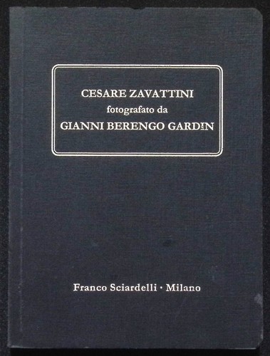 Cesare zavattini fotografato - zavattini,
