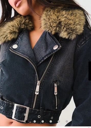 Giacca moto donna vera - giacca,