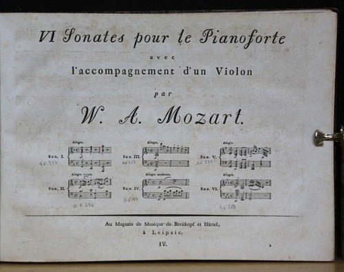 Mozart sonate per - sonate,