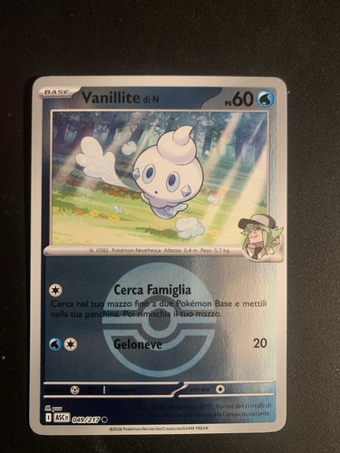 Pokemon carta vanillite ascesa - pokemon,