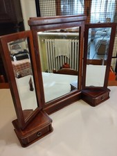 Specchiera da tavolo psiche toeletta antiquariato francese 1800