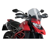 Puig Trend Parabrezza Parabrezza Nero per Ducati Hypermotard 950 (19-25)