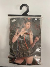 Abito Sexy Militare Camouflage
