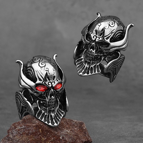 Anello maschera gotico horror - maschera,
