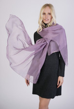 1st American Foulard 100% Pura Seta Donna Sciarpa Elegante Chiffon 1stAmerican