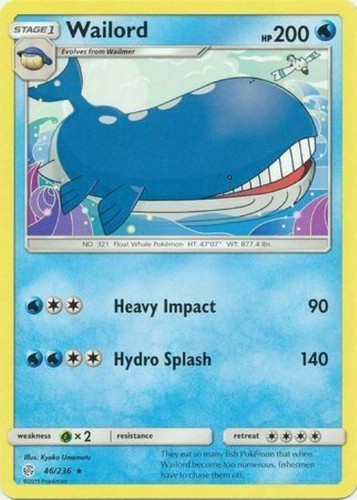 Wailord 236 m cosmic - 46/236,