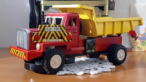 Tin toy japan nomura camion - tin,
