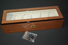 Scatola orologio lusso 6 slot
