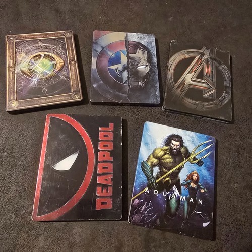 Marvel steelbook blu ray - steelbook, blu-ray