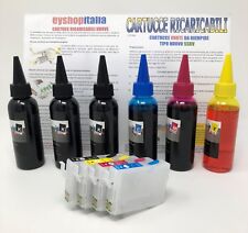 KIT 4 CARTUCCE RICARICABILI +