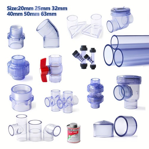 Raccordi pvc trasparente - raccordi,