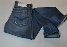 Pantaloni in Jeans,uomo,Energie, Straight Morris, chiaro, tipo a zampa