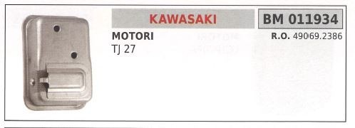 Marmitta kawasaki tagliasiepe - marmitta,