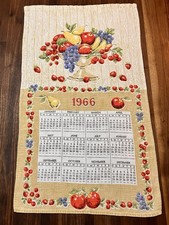 Calendario lino cucina vintage
