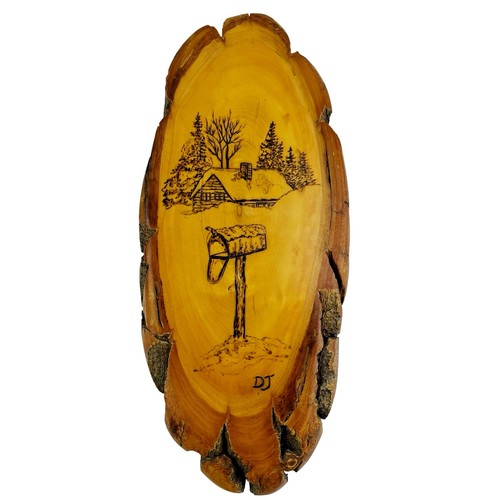Targa parete cabina rustica - parete,