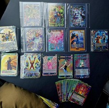 Lotto di 172 carte Dragon Ball