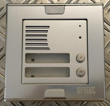 PULSANTIERA URMET CITOFONO 1148/22 1148/61 1145/500 2 PULSANTI DA INCASSO