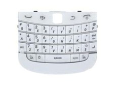 KIT RICAMBIO TASTI TASTIERA PER BLACKBERRY BOLD 9900 COVER BIANCO WHITE KEYPAD