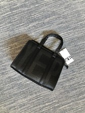 Borsa da città Zara nera con