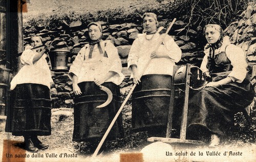 Cogne aosta antichi costumi - aosta,