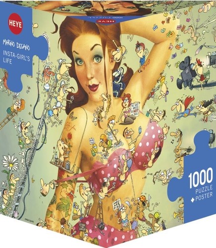 Nuovo puzzle heye 1000 - puzzle, pezzi