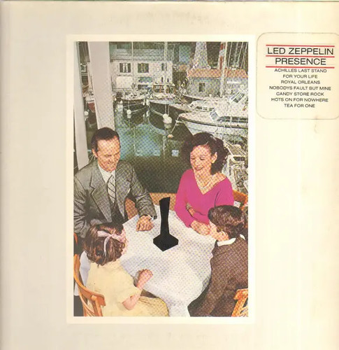 Led zeppelin presence first - lp,