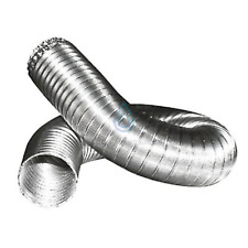 TUBO FLESSIBILE ESTENSIBILE  FINO A 3MT ALLUMINIO RESISTENTE 300° MF Ø80 /300