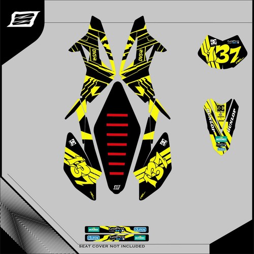 Kit grafiche adesivi crystal - kit,