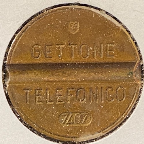 Gettone telefonico public - gettone,
