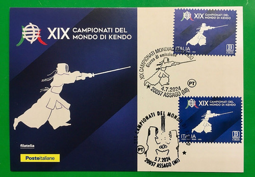 Italia 2024 cartolina maximum - italia,