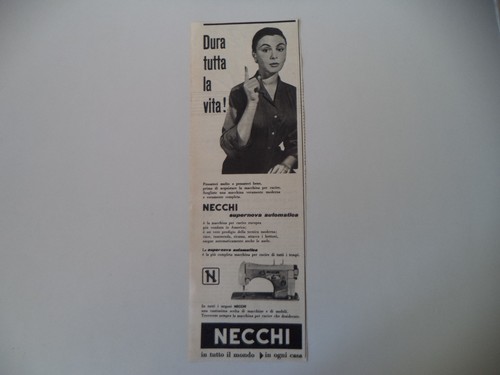 Advertising pubblicità 1956 - advertising,