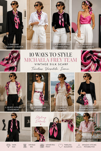 Foulard seta michaela frey - di,