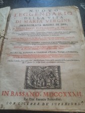 Nuovo Leggendario Della Vita Di Maria Vergine