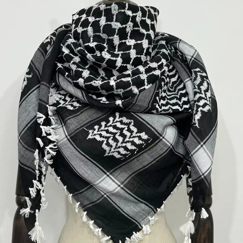 Bufanda shemagh negro keffiyeh - shemagh,