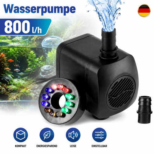 Pompa sommersa 15w 800l - pompa,