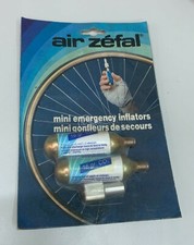 DUE BOMBOLETTE GONFIA GOMMA DI EMERGENZA CO2 16 GR. ACCESSORI BICICLETTA 