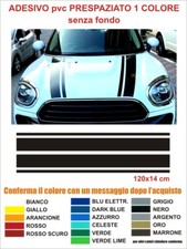 Kit Strisce COFANO MINI COOPER Clubman Countryman tutti i modelli stickers auto