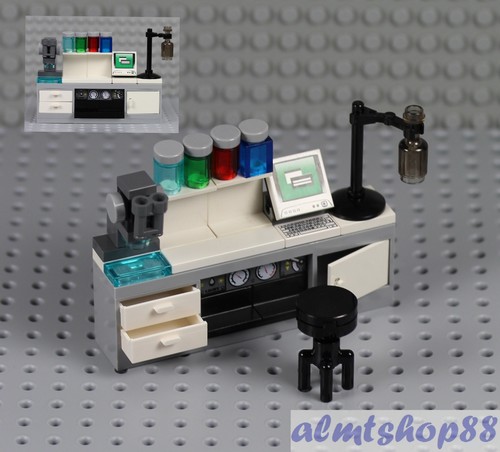 Lego science lab - -, desk
