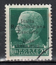 A-7543- 1943 Emissioni locali - BASE ATLANTICA Sas. 9 usato