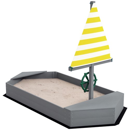 Outsunny sabbiera per bambini - per,
