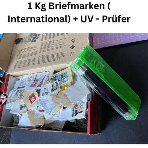 Lotto francobolli kg - 1,