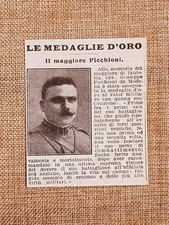 Medaglia oro Maggiore Giuseppe