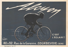 Poster Alcyon Cycles arte