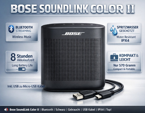 Bose soundlink color - soundlink,