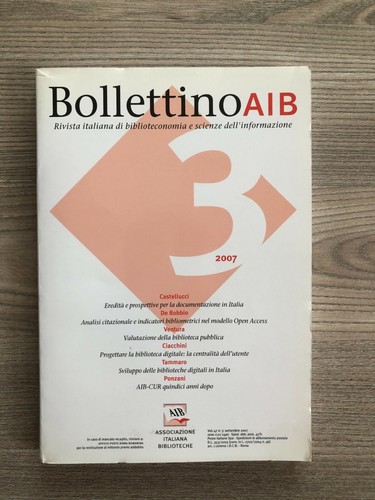 Bollettino aib 3 - aib, n.3