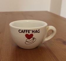 Tazzina Caffè HAG Bar Espresso Coffee Cup Collection Vintage