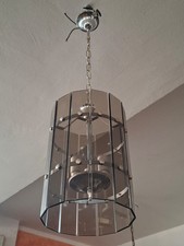 Lampadario Anni 50 In Acciaio