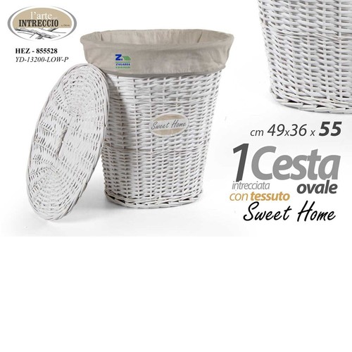 Cestone cesta portabiancheria - cesta,